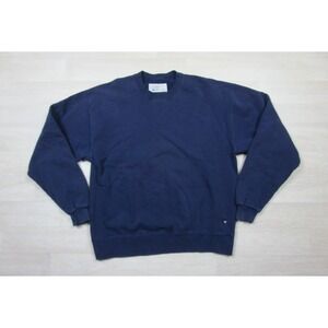 Vintage 90s LL Bean Russell Athletic FADED Blue Sweatshirt XXL Tall Crewneck USA